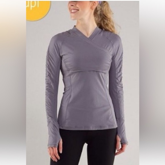 Lululemon Run: Sunbeam Pullover White M/ L - Picture 3 of 11